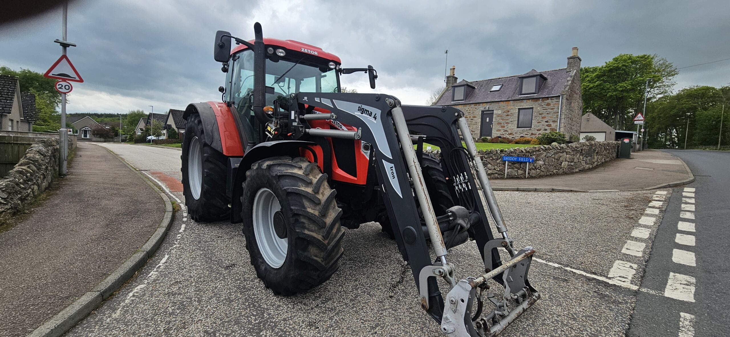 Zetor Forterra HD 140 c/w Sigma Loader 15 REG